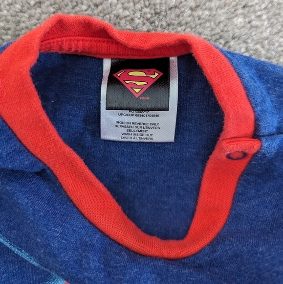 Superman romper 6-12 months cotton - Picture 2 of 4